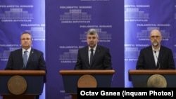 Cei trei lideri ai coaliției de guvernare - Nicolae Ciucă, Marcel Ciolacu și Kelemen Hunor - ar urma să decidă în privința unei eventuale remanieri guvernamentale.