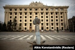 Площа Свободи у Харкові, 11 квітня 2022 року