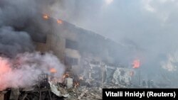 Наслідки російських атак у Харкові, архівне фото