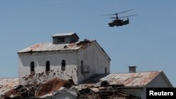 Російський бойовий вертоліт Ка-52 в Україні. Фото ілюстративне