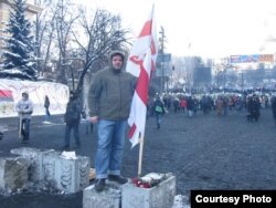 Дмитро Галко на Євромайдані. Київ, 2014 рік