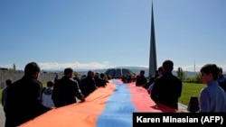 Ереван, Армения, 24 апреля 2018 год