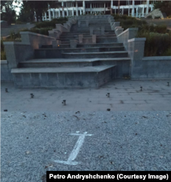 Буква «Ї» в оккупированном Россией Мариуполе, сентябрь 2022 года