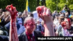 Посол России в Польше Сергей Андреев, 9 мая 2022 года