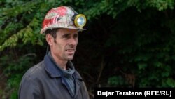 Ibrahim (Deliu) Deljiu, koji već deset godina radi u rudniku Stari trg