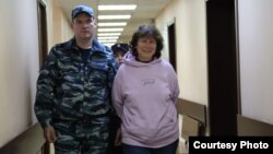 Ирина Цыбанева в суде. Фото: "Медиазона"