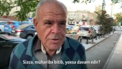 Sizcə, müharibə bitib, ya davam edir? - Sorğu Sizcə, müharibə bitib, ya davam edir? - Sorğu