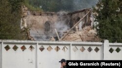 Наслідки одного з влучань на Київщині, архівне фото