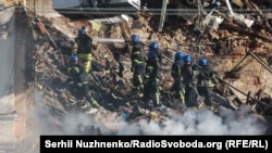 Наслідки удару російського безпілотника в Києві, 17 жовтня 2022 року