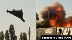 Атака дрону-камікадзе в Києві