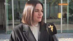 Тихановська про присудження Нобелівської премії миру білоруському правозахиснику Алесю Біляцькому Тихановська про присудження Нобелівської премії миру білоруському правозахиснику Алесю Біляцькому