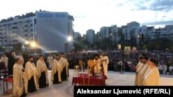 Moleban "za svetinju braka i očuvanje porodice" , Hram Hristovog vaskrsenja u Podgorici, 7. oktobar 2022.