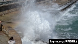 Шторм в Ялте, 10 сентября 2019 год