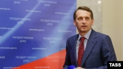 Спикер Государственной Думы Сергей Нарышкин