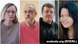 Зліва направо: Ірина Левшина, Дмитро Новожилов, Андрій Александров, Ірина Злобіна