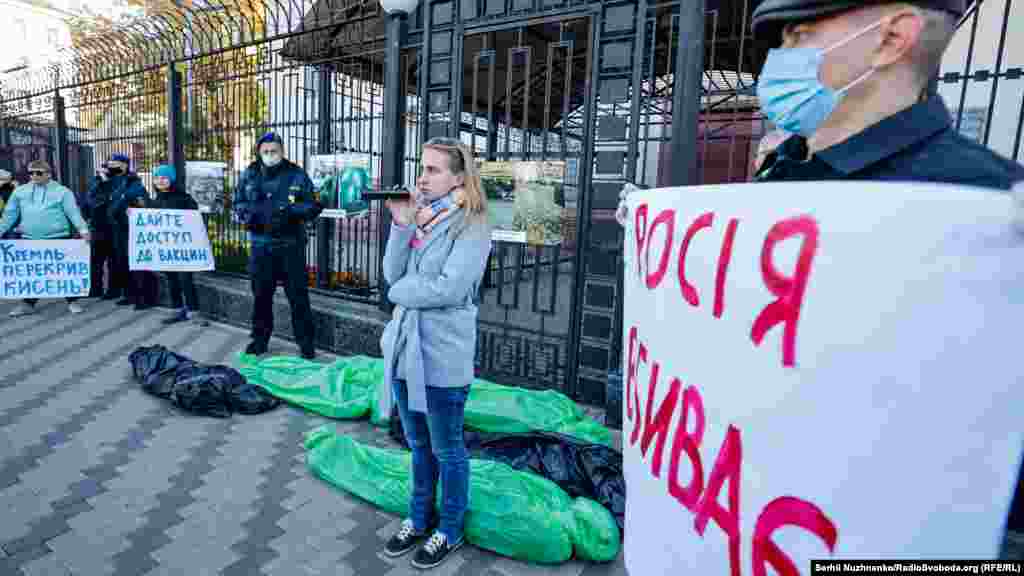 На фото: співзасновниця «Восток-SOS» Олександра Дворецька