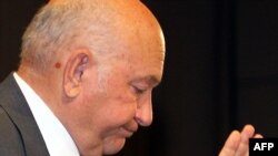 Yury Luzhkov in Moscow in September