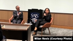 Predsednica Kosova Vjosa Osmani u Vašingtonu, 10. jul 2025.