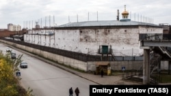 Одна из исправительных колоний в Омской области, архивное фото