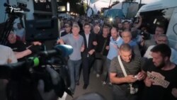 Саакашвілі разом з прихильниками «прорвали» кордон (відео)