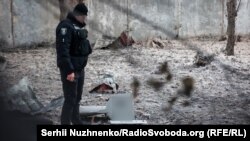 Уламки дронів, збитих у Києві 14 грудня