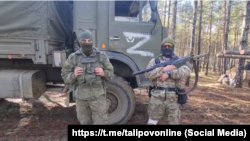 Російські військові на Херсонщині