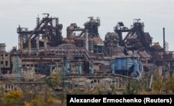 Зруйнований Металургійний комбінат «Азовсталь», жовтень 2022 року (ілюстраційне фото)