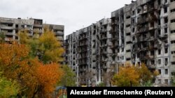 Маріуполь через кілька місяців після його захоплення російськими військовими, жовтень 2022 року