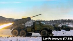 Російські реактивні системи «Град», фото ілюстративне