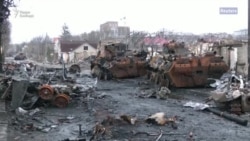 Буча: версия российской пропаганды Буча: версия российской пропаганды