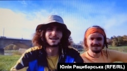 Антон і Артем у Дрездені, знімок з екрану