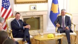 Susret Grenela i Tačija u Prištini Susret Grenela i Tačija u Prištini