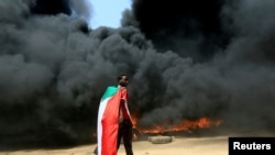 Протест проти військового перевороту в Судані, Хартум, 25 жовтня 2021 року