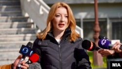 Данела Арсовска, градоначалничка на Скопје.