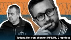 Владислав Есипенко (слева) и Нариман Джелял, ранее признанные правозащитными организациями политузниками. Коллаж