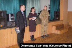 Урок «Захисник Вітчизни». Фото надане Олександром Савченком