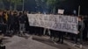 Anti-immigration protest in Podgorica, Montenegro