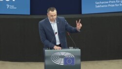 Олег Сенцов отримав премію Сахарова в Європарламенті – відео Олег Сенцов отримав премію Сахарова в Європарламенті – відео