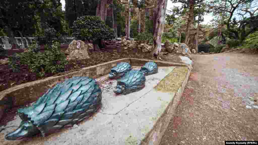 «Ежики» выходят из парк-отеля «Симеиз»