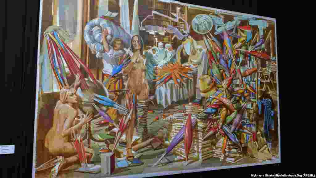 Робота «Лабораторія Орфея» дала назву всій виставці, яку Савадов називає просвітницькою