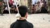 Iran usually executes prisoners by hanging