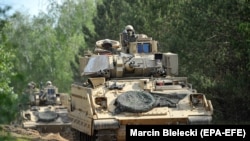 За його словами, бойові машини піхоти Bradley значно підвищать боєздатність українських підрозділів. Фото ілюстративне