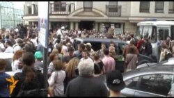 Приговор Pussy Riot - задержания у Хамовнического суда Приговор Pussy Riot - задержания у Хамовнического суда