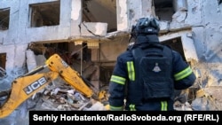 Наслідки одного з обстрілів у Костянтинівці, Донецька область, архівне фото