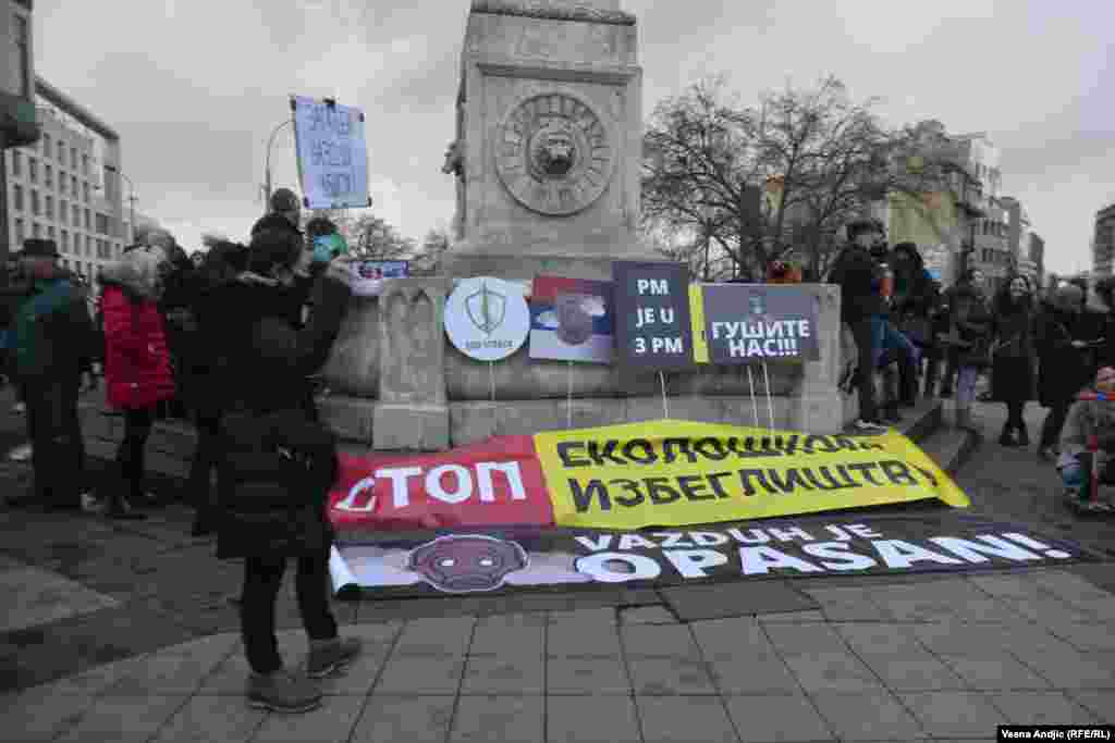 Kao i do sada, okupljanje je počelo kod Terazijske česme.