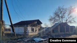 Наслідки російських обстрілів Очеретиного