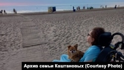 Милана на отдыхе в Юрмале