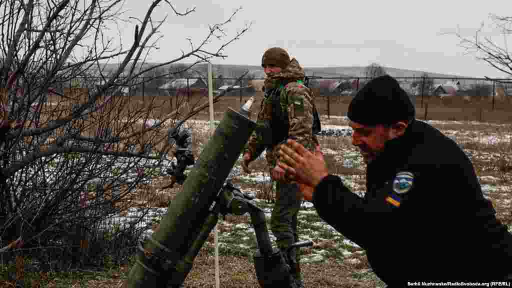 Визначення цілі, поправка. «Міна!» 