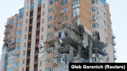 Дом в Киеве, 26 февраля 2022 года.