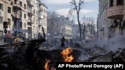 За даними поліції, з початку вторгнення РФ в Україну у Харкові повністю знищено 600 будинків